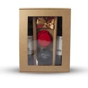 Darčeková krabička s dvoma vínami 350 x 260 x 112 mm