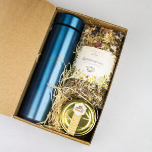 Darčeková papierová krabica malá hnedá