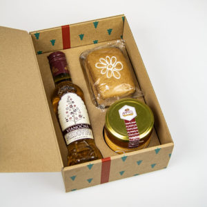 Vianočná krabička s medovinou 1