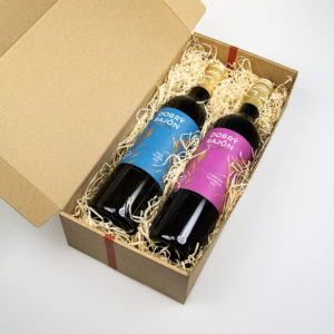 Darčeková krabica s vínom