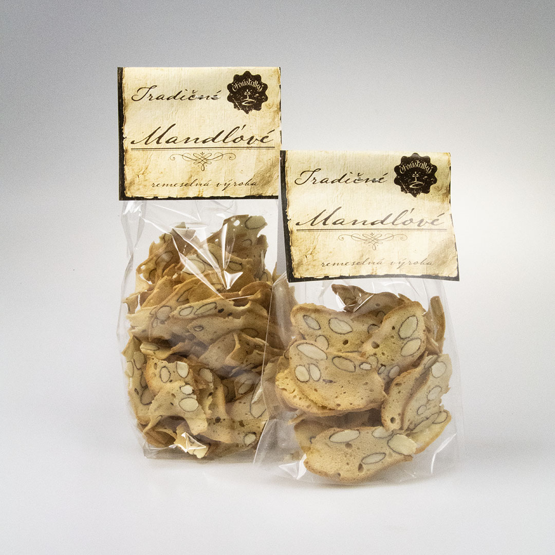 Tradičné mandľové chrústalky 50 g